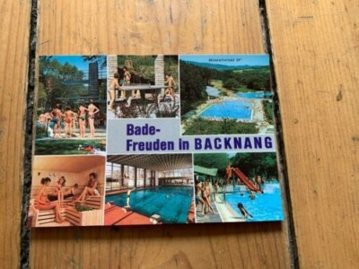 Backnang, Badefreuden, Mehrbildkarte AK NEU vor 1993 siehe PLZ 4 Ziffern