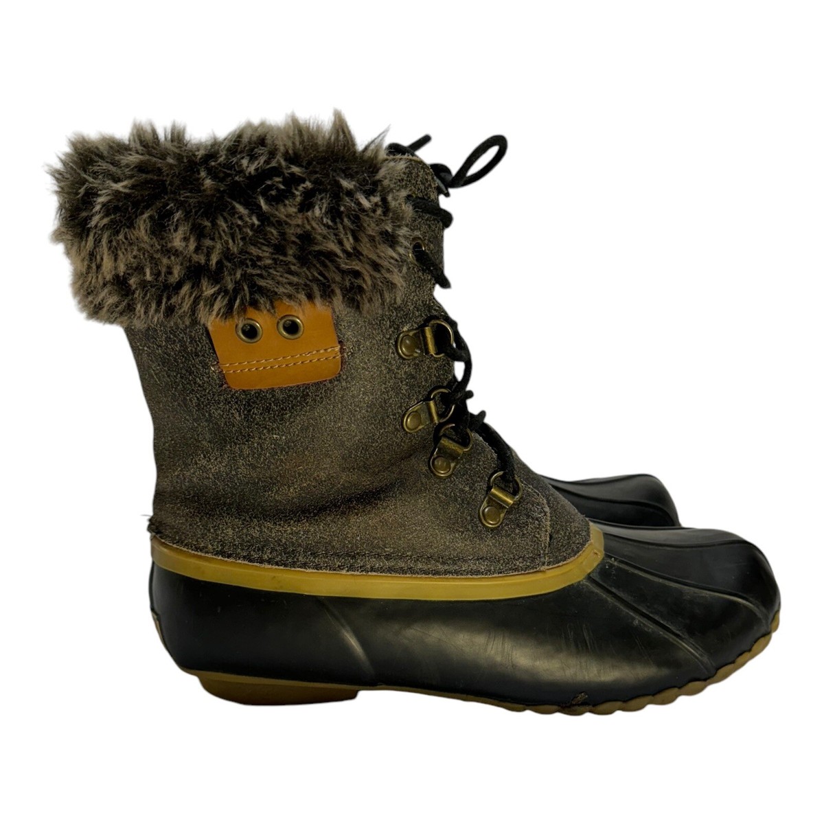 SPORTO DEEDEE Steel Shank Duck Boot Women's Fall Winter Size 9M