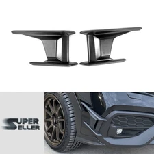 Fit For 2022 Subaru WRX VB DTO Front Bumper Canard Splitter Spoiler Glossy Black