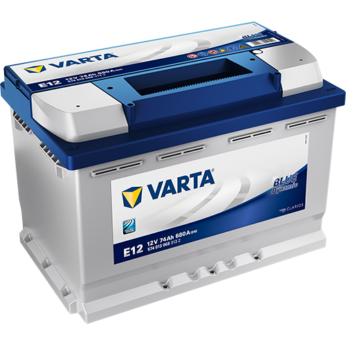 VARTA BATTERIA AVVIAMENTO PER AUTO BLUE DYNAMIC 74 AH TIPO L03X 680A DI SPUNTO