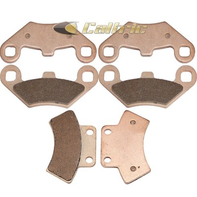 9 Sets 2009 Polaris 500 Sportsman H.O. / EFI 4X4 Front Rear Brake Pads - Foto 5