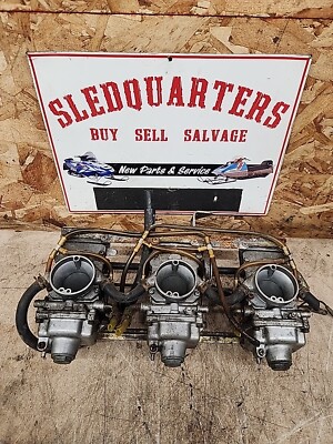 Yamaha Vmax 700 SX 600 Triple Carbs Carburetor 34mm for sale