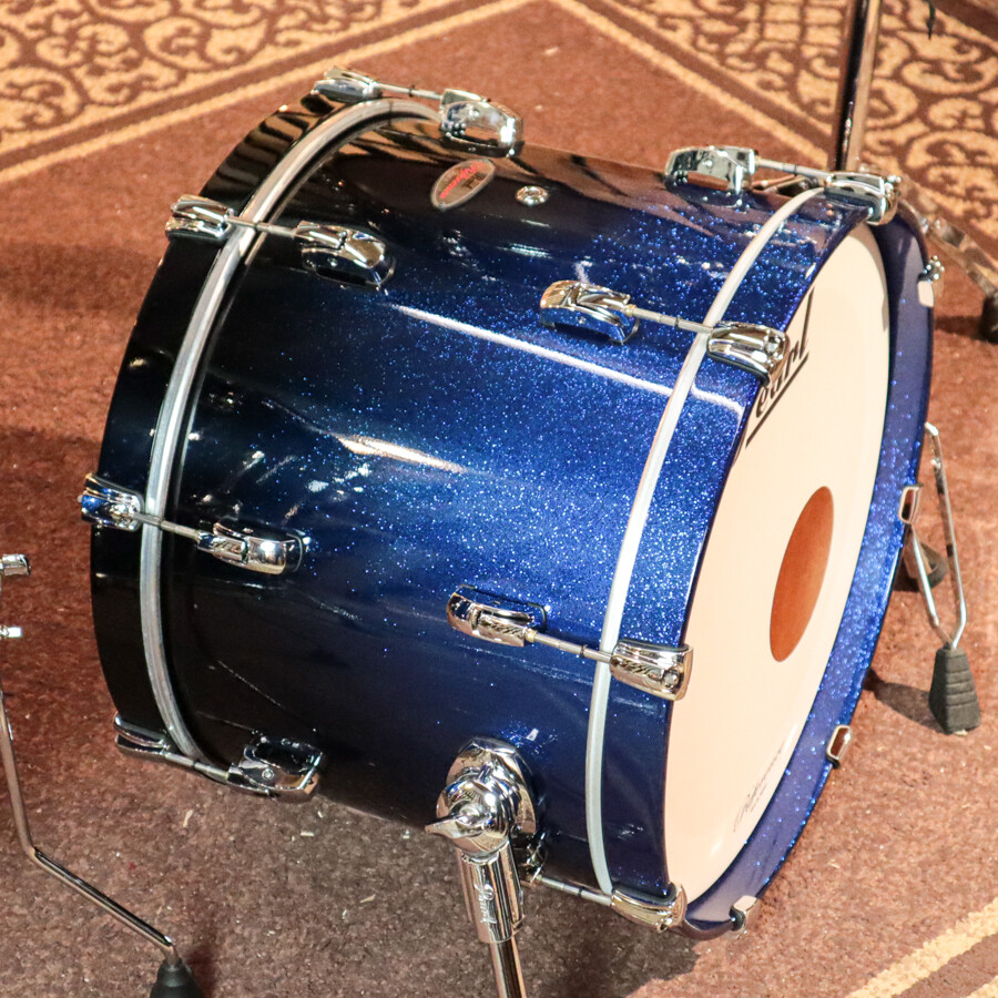 Pearl Reference Ultra Blue Fade Lacquer Drum Set - 20x14, 12x8