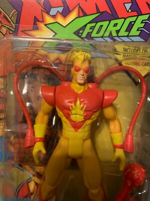 Marvel X-Men X-Force Pyro w/ Mutant Flame Thrower Figure NEW