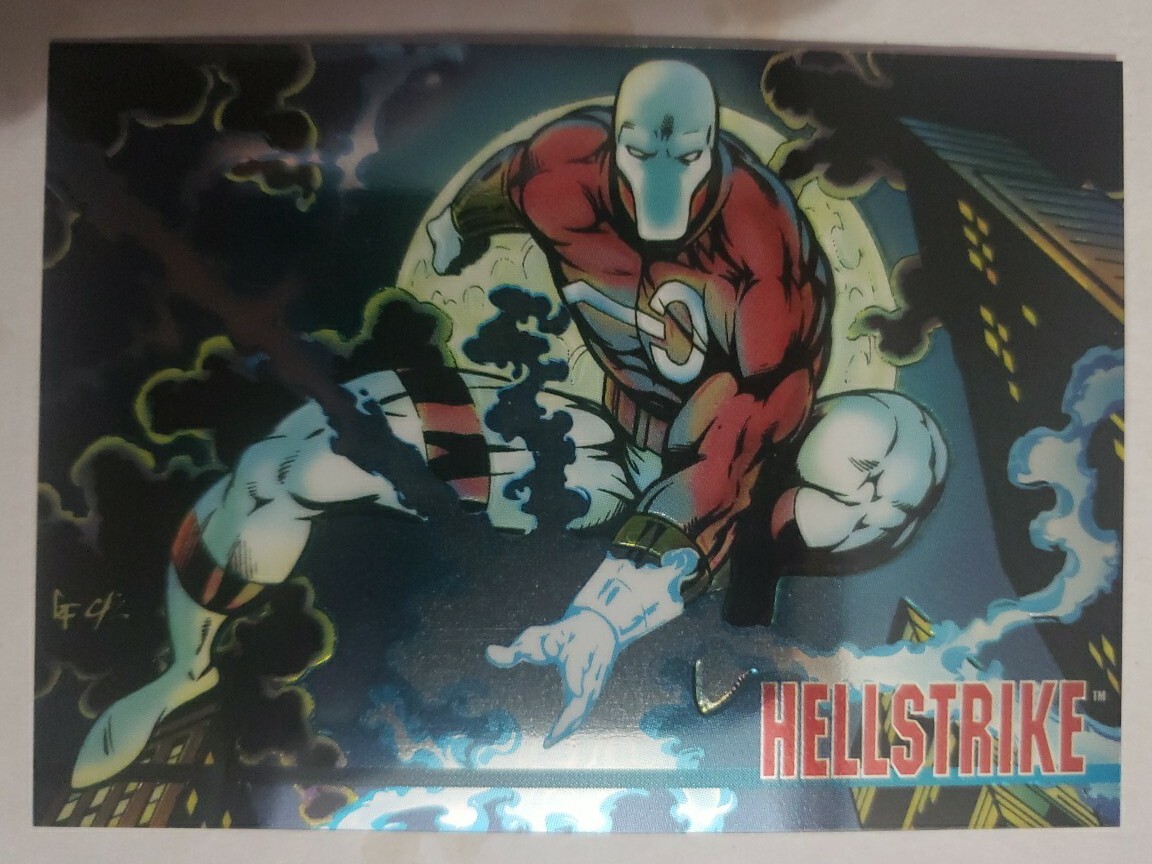 Hellstrike (1994, IMAGE Comic) WILDSTORM SET 1 CHROME - CARD #21