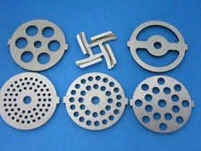 6 pc set.   Meat grinder parts for Rival, Deni, Waring Pro