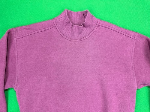 Felpa Russell Athletic vintage finto collo adulto rosa medio made in USA - Foto 3 di 14