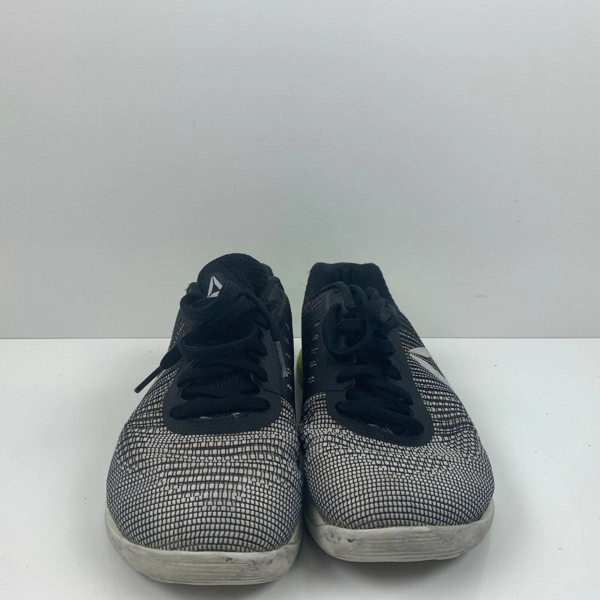 Reebok Crossfit Nano 7 Training Shoes Black White Lime Womens Size 8.5