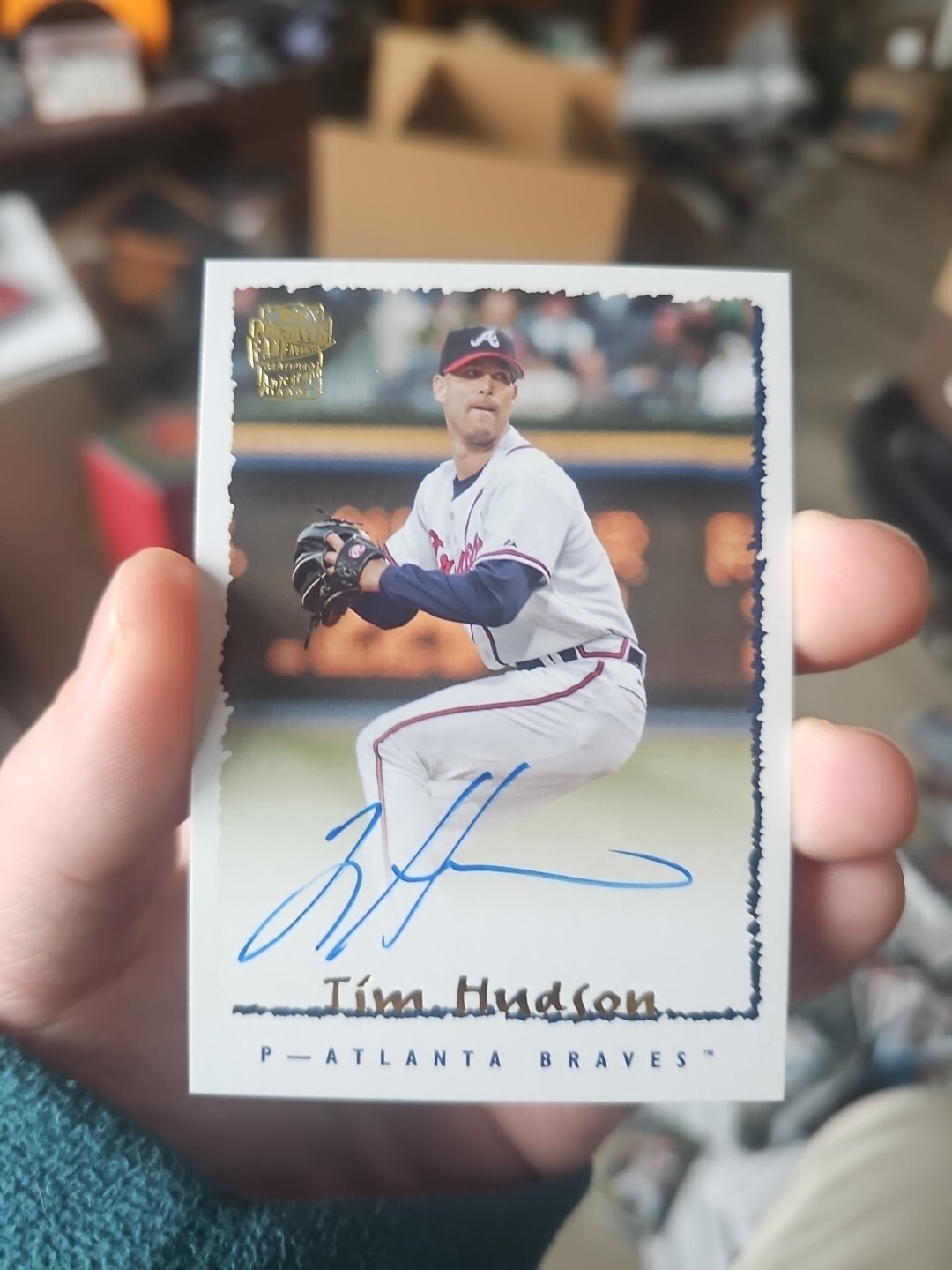 TIM HUDSON - 2024 Topps Archives 95 Fan Favorites Autograph #95FF-TH Braves