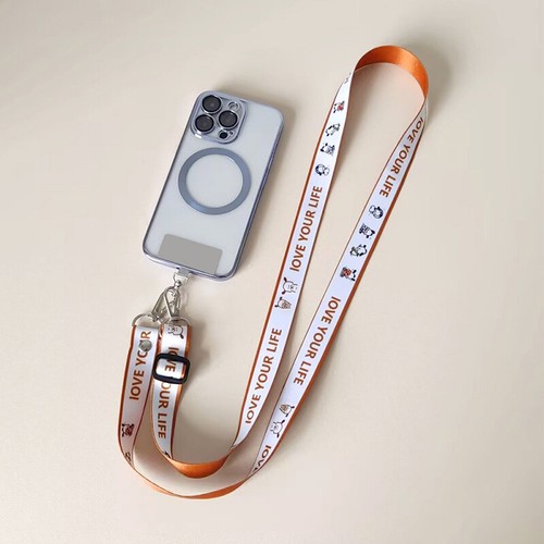 Bear Phone Lanyard Adjustable Crossbody Strap Neckband Anti-lost Hanging Cor GF
