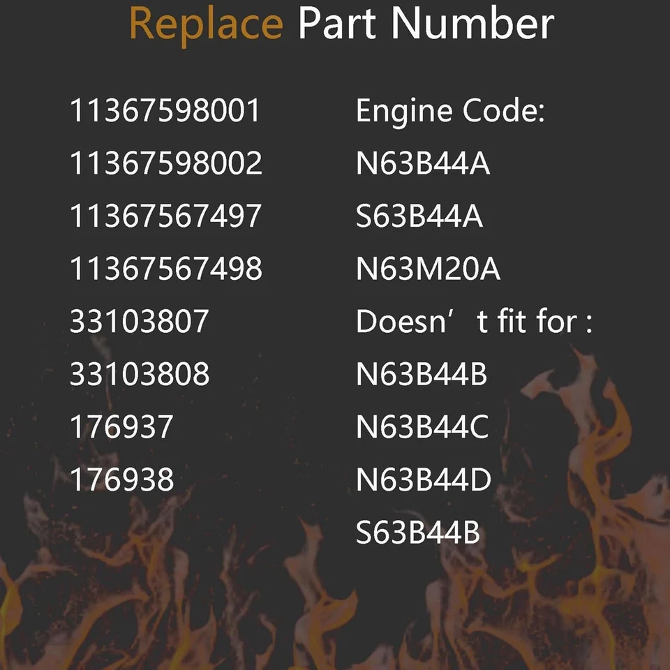 4 engranajes de escape de admisión VVT para BMW Alpina B7 550I 750I X5 X6 N63 S63 4,4 L Foto 3 de 4
