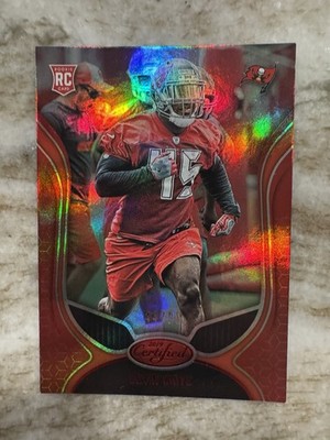2019 Certified Rookies Mirror Red 44/99 Devin White #145 Rookie RC Buccaneers