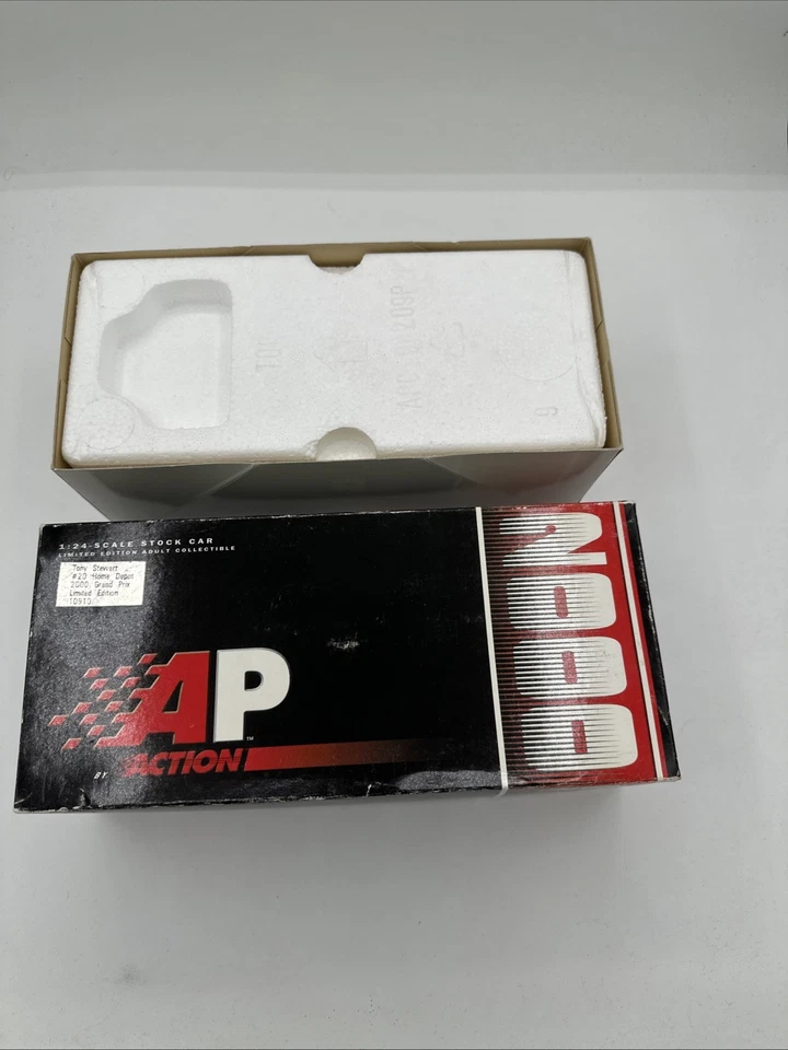 Chevrolet Home Depot 2000 firmado por Tony Stewart Grand Prix #20 acción Nascar 1:24 Foto 4 de 4