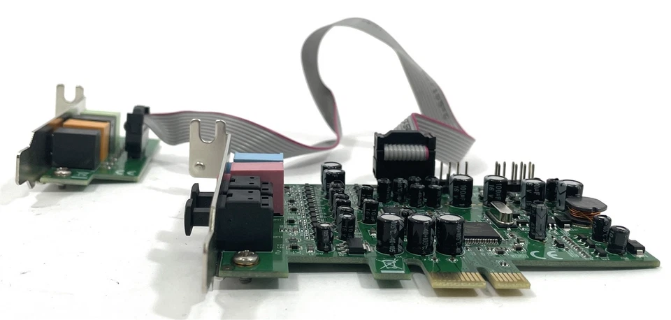 Startech Pexsound7ch PCI-Express SFF 24-bit 192KHz w/ Optical Surround Sound - Image 4 of 4
