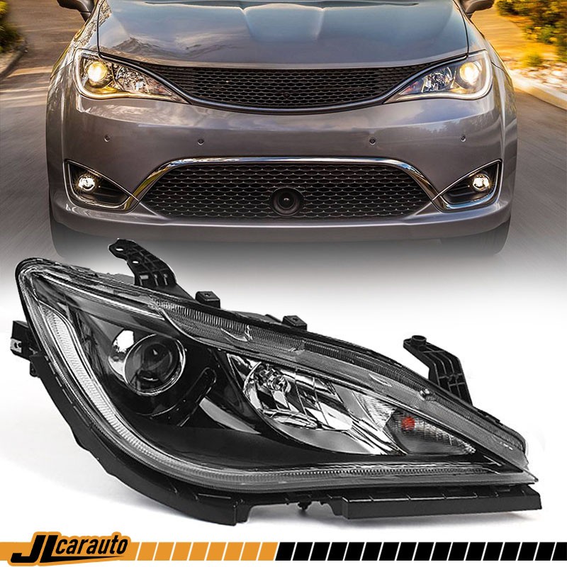 For Chrysler Pacifica 2017-2020 Chrome Halogen Headlight Quad Passenger Right