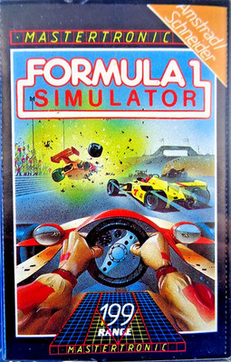 SCHNEIDER/AMSTRAD CPC -- FORMULA 1 SIMULATOR (MASTERTRONIC)