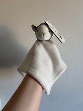 Primark lamb comforter plush toy white grey lamb sheep plush toy teddy soft toy