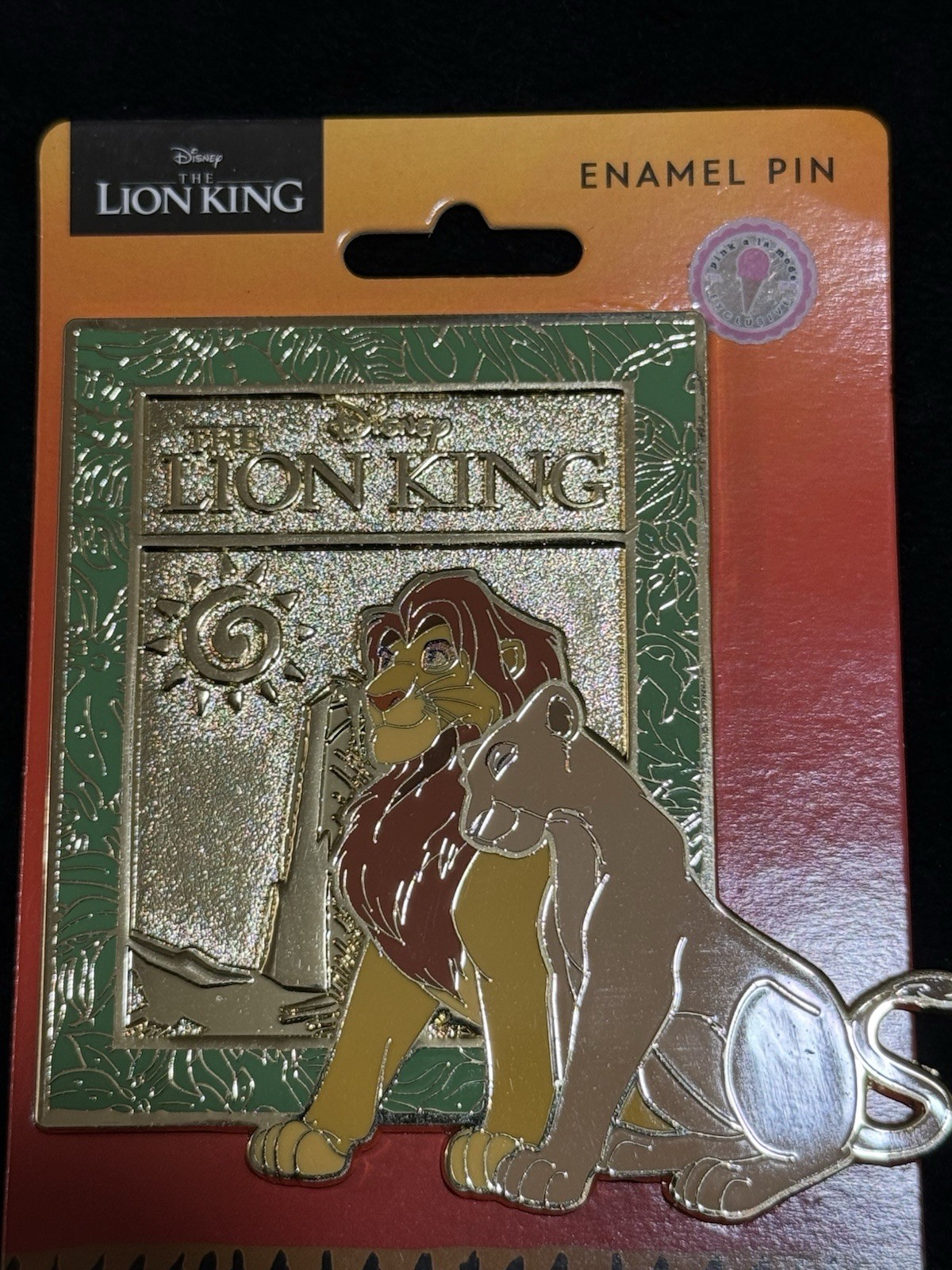 Pink A La Mode (PALM) Disney Lion King Pin