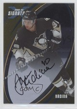 2002 ITG Be A Player Signature Series Gold Signatures Jan Hrdina #114 Auto 0f2