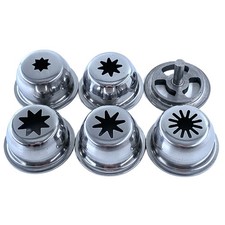 Nozzle Mold Solid Hollow Stainless Steel for Churros Machine 5 Molds/ Set1451