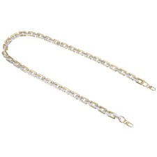 Purse Chain Strap, 47.2 Inch Acrylic Strap Replacement for Handbag, Gray