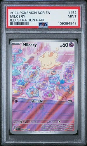 Milcery 152/142 Sv07: Stellar Crown Holo PSA 9