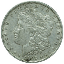 1892 Morgan Silver Dollar XF Condition *JE