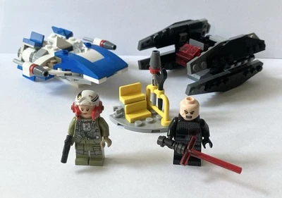 LEGO STAR WARS Microfighter A-Wing vs. Silencer Tie - SET 75196 Incomplet - 2018 - Photo 1/4