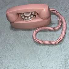 Crosley Pink Princess Phone Push Button CR59 Vintage Style Telephone
