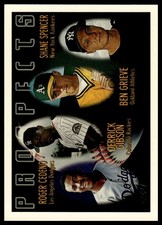 1996 Topps #436 Ben Grieve / Shane Spencer RC