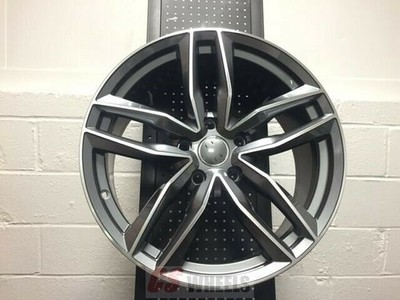 17'' RS6 WHEELS RIMS GUNMETAL S LINE SLINE STYLE FITS 4MOTION VW GOLF GTI JETTA