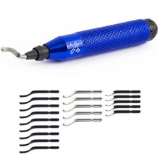 Deburring Tool Kit With 20 Highspeedsteel Blades  Edge Burr Remove For Metal Pv