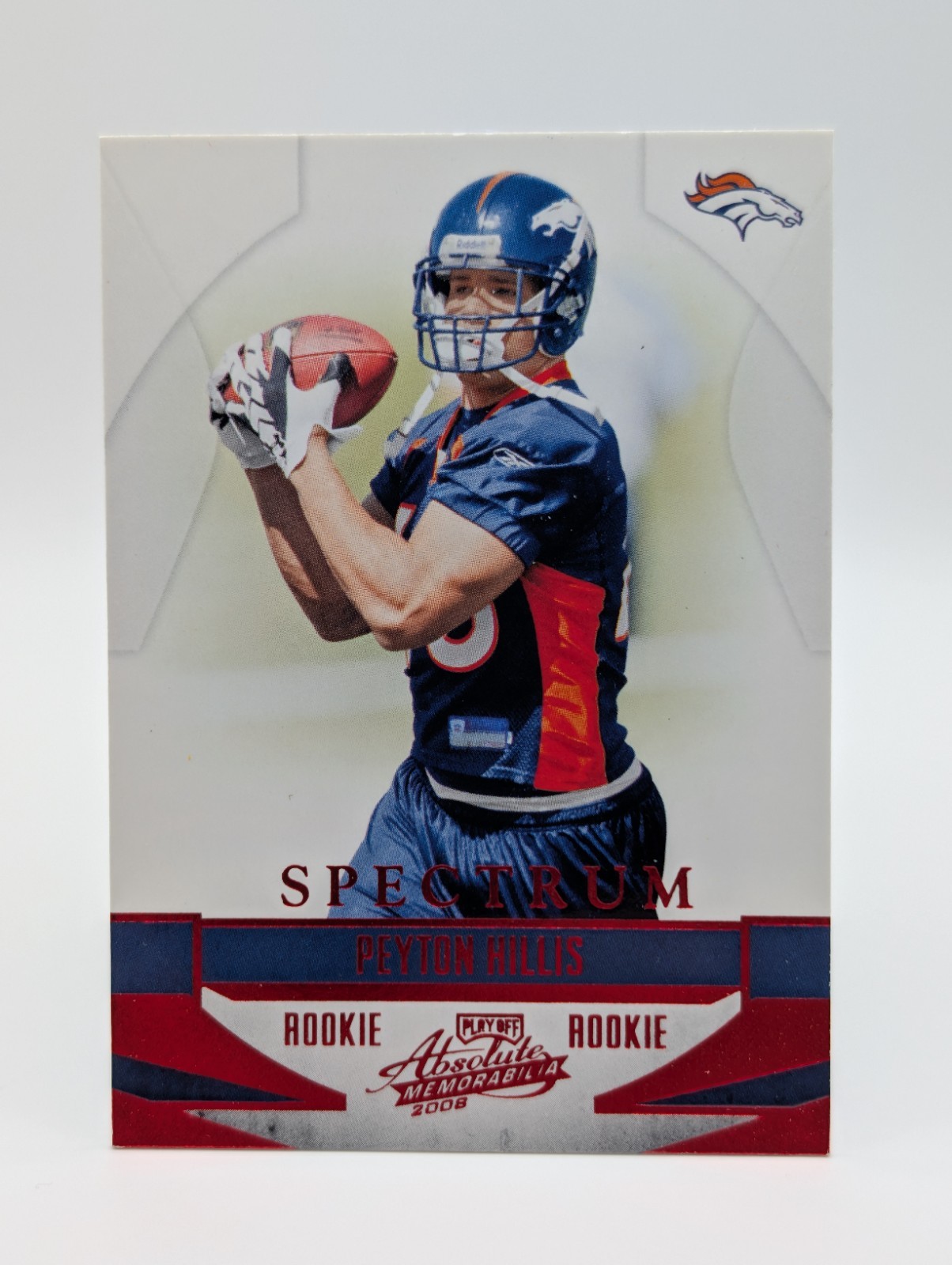 Peyton Hillis Playoff Absolute Memorabilia #226 Spectrum-Red