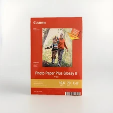 CANON Plus Glossy II PP-301 Inkjet Print Photo Paper (5 Sheets of 4x6") SEALED