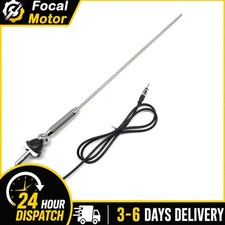 Vintage Retractable Car Radio Antenna Universal Round Base Am Fm Signal Aerial Vintage Retractable Car Radio Antenna Universal Round Base Am Fm Signal Aerial