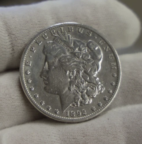 1892 O US Morgan Silver Dollar $1 VF (Polished)