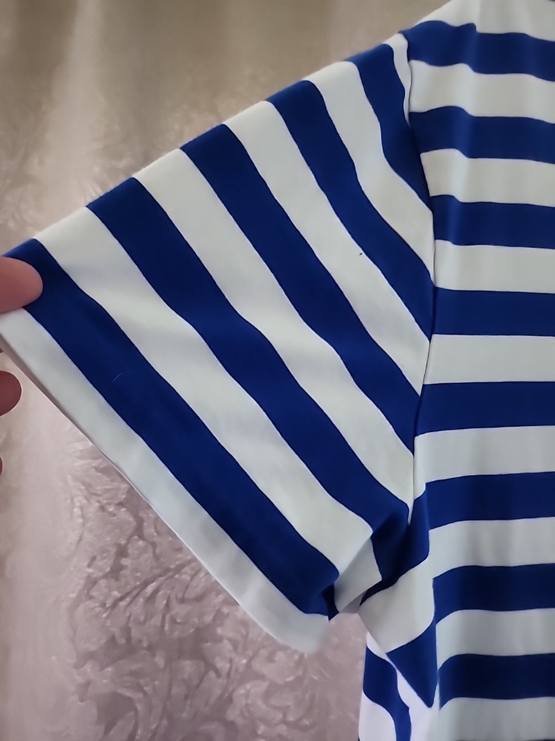 Pony uomo Ralph Lauren girocollo T blu a righe verde XL TG