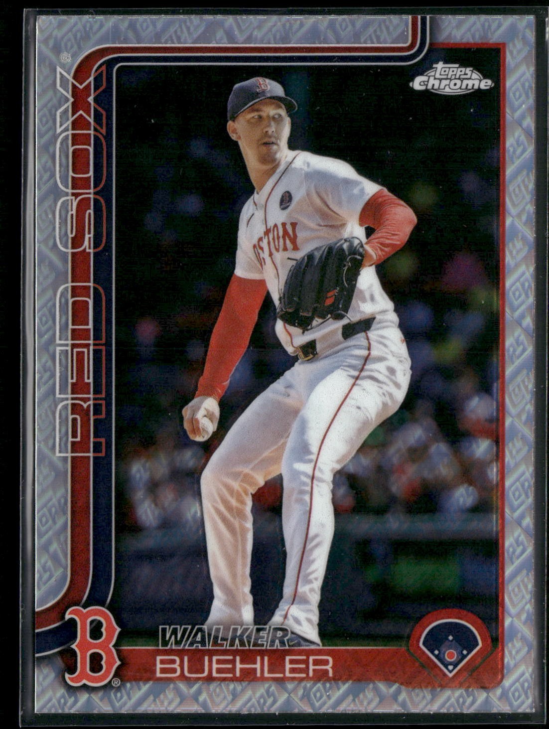 2025 Topps Chrome Update #USC55 Walker Buehler Refractor
