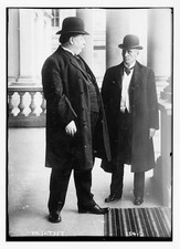 Photo:William Howard Taft with Unidentified Gentleman 1900s Bowler Hats