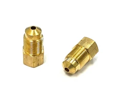 The Stop Shop Metric Brake Line Adaptor for 3/16" Tube, (Female) Inverted Fla...