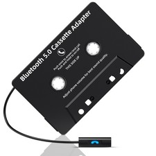 Car Bluetooth Cassette Reciver, Tape Player BT 5.0 Cassette Aux Adapter with ...