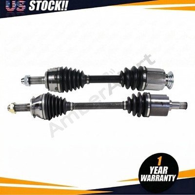 For Honda Civic Acura ILX FWD Manual Trans Pair Front CV Axle Shaft Joint Assy