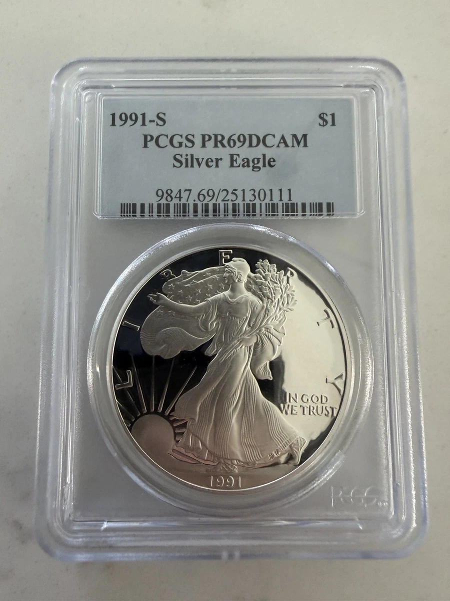 American Eagle Proof 1991 Silver Bullion Coins for sale | eBay