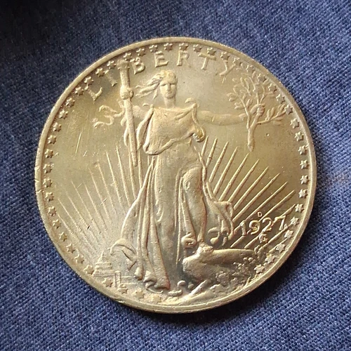 1927-P Saint-Gaudens Double Eagle — photo from another recent sale
