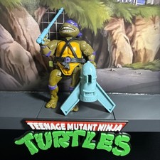Vintage 1990 TMNT Sewer Swimmin' Donatello Complete Figure