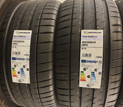 4X NEW MICHELIN PILOT SPORT 4S 285/30/19 255/35/19 TYRES 285 30