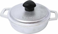  0.5Qt Mini Cast Aluminum Traditional Caldero...