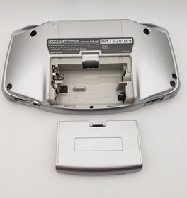 Silver Game Boy Advance Console - New Screen Lens