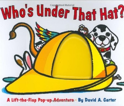 WHO'S UNDER THAT HAT (GULLIVER BOOKS) By Sarah Weeks & David A. Carter EXCELLENT