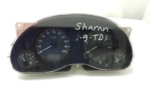 Volkswagen SHARAN 1995-2000 Tacho Tachometer Kombiinstrument 7M1919863